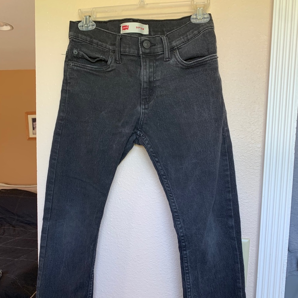 Levi’s 511 slim black jeans
